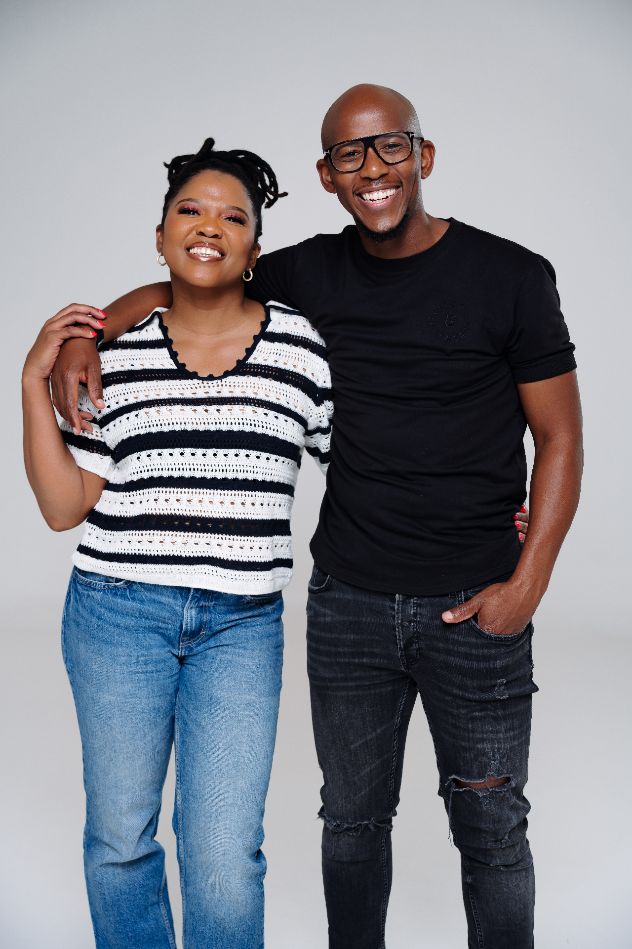 Talitha and Zuko Ndima, hosts of Sibling Thrivalry